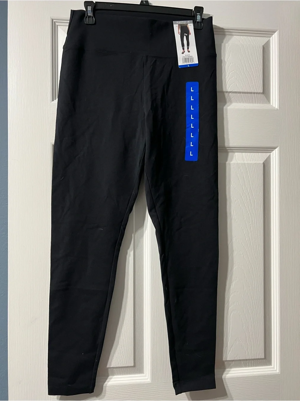 Matty M Black High-Waist Jeggings